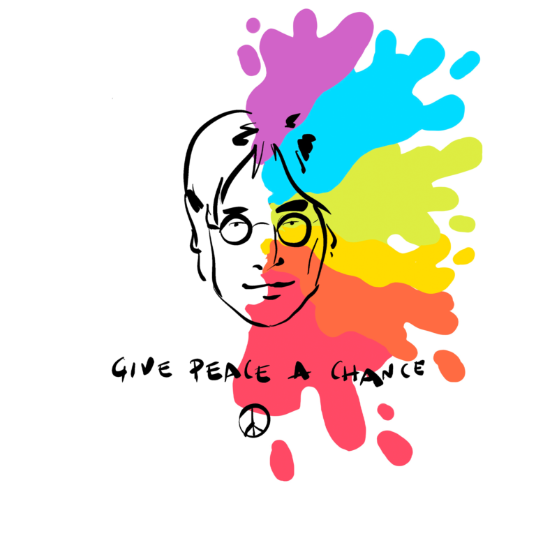 john lennon quadrata